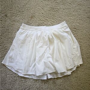 Lululemon White Tennis Skirt